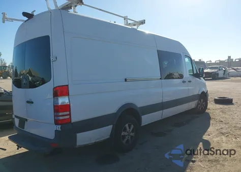 2017 Mercedes-Benz Sprinter 2500 High Roof V6 from USA, damaged, VIN WD3PE8CD6HP558705